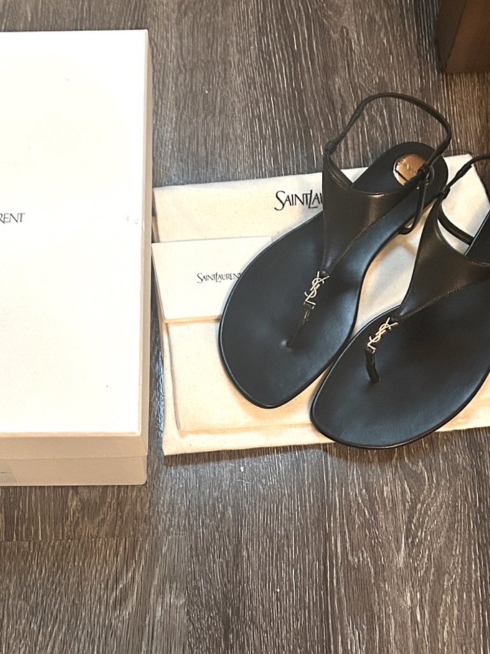 Saint Laurent NWT Cassandra Sandals - Picture 2 of 10
